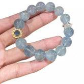 Aquamarine Crystal Bracelet – Elegant Good Luck Jewelry for Women