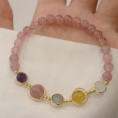 Rose Quartz Bracelet – Symbol of Love and Serenity for Women