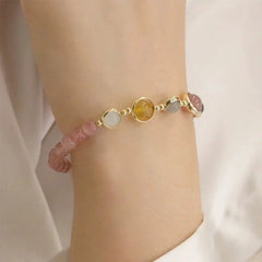 Rose Quartz Bracelet – Symbol of Love and Serenity for Women